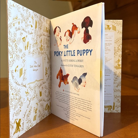 The Poky Little Puppy, A Little Golden Book - Classic - Picture 2 of 4